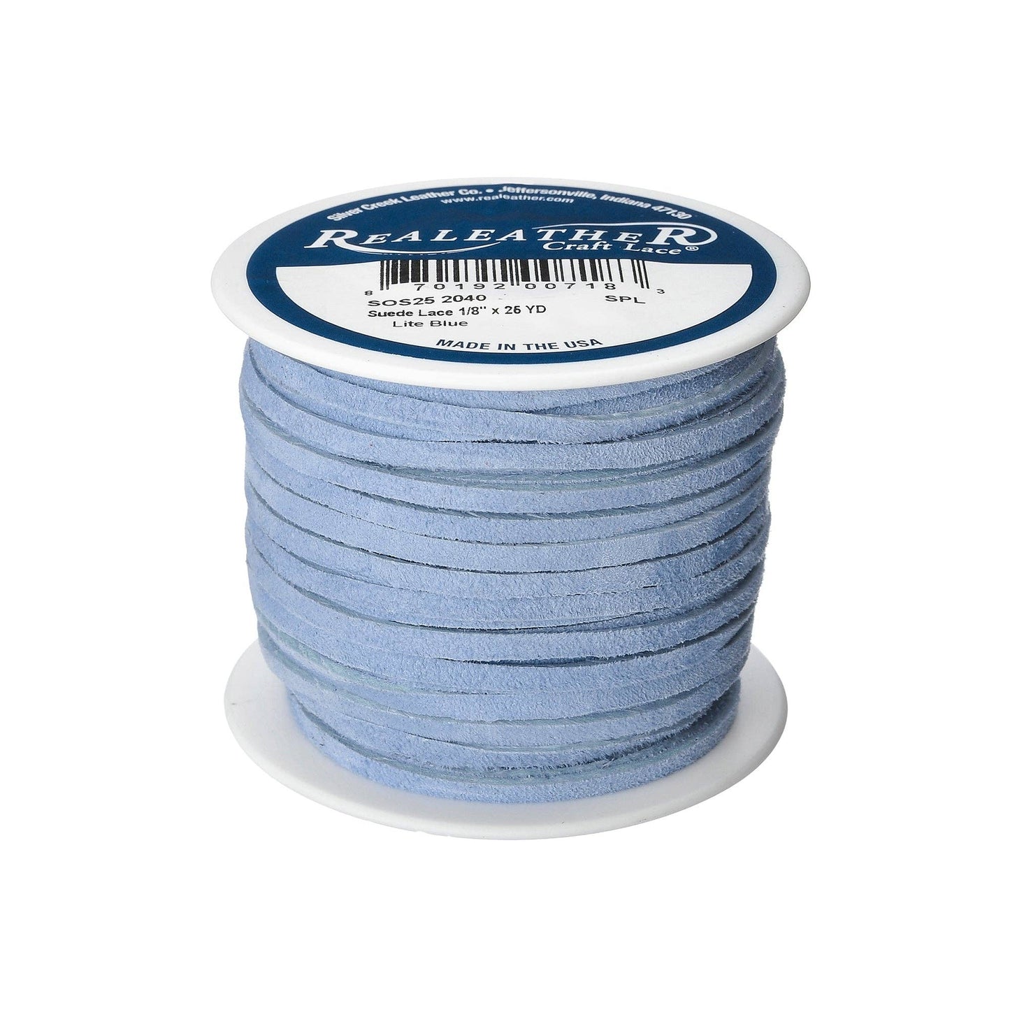 Suede Lace Spool, 1/8" x 25 yds Jewelry Apparel Fringe