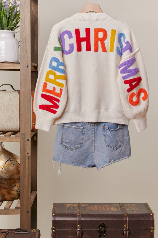 Christmas Sweater Cream