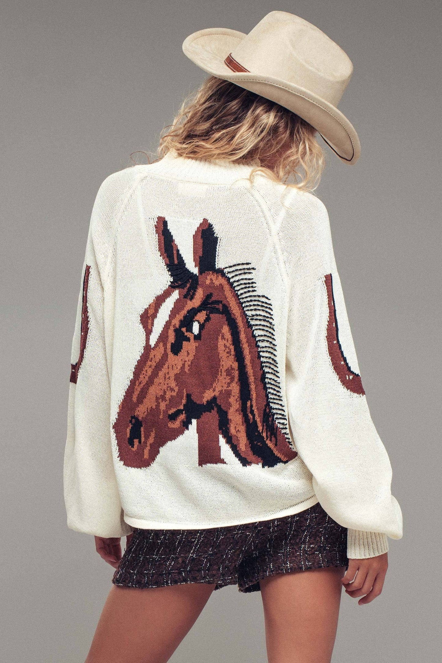 Horse Shoe Cardigan