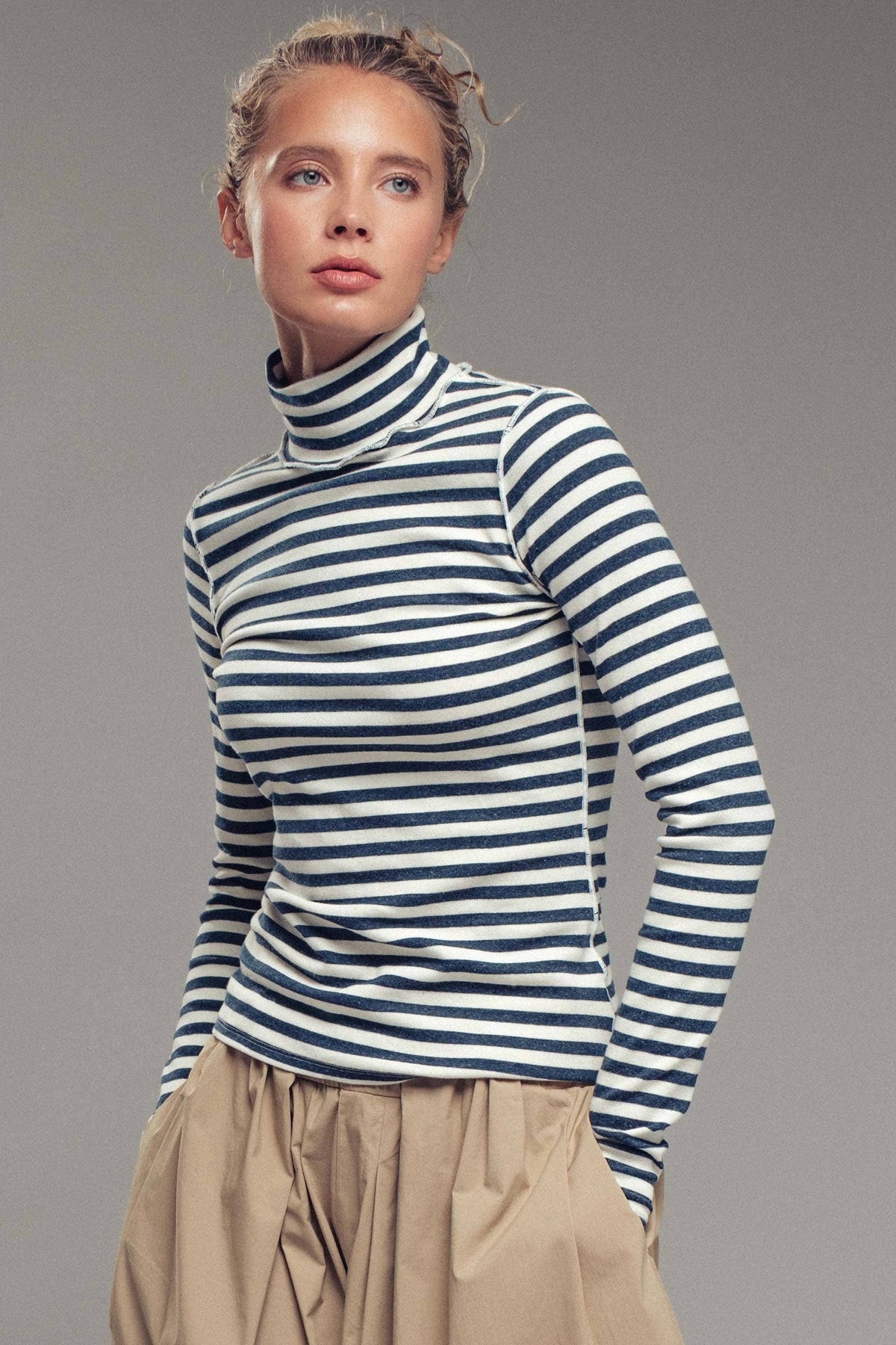 Selma Turtleneck Knit Top
