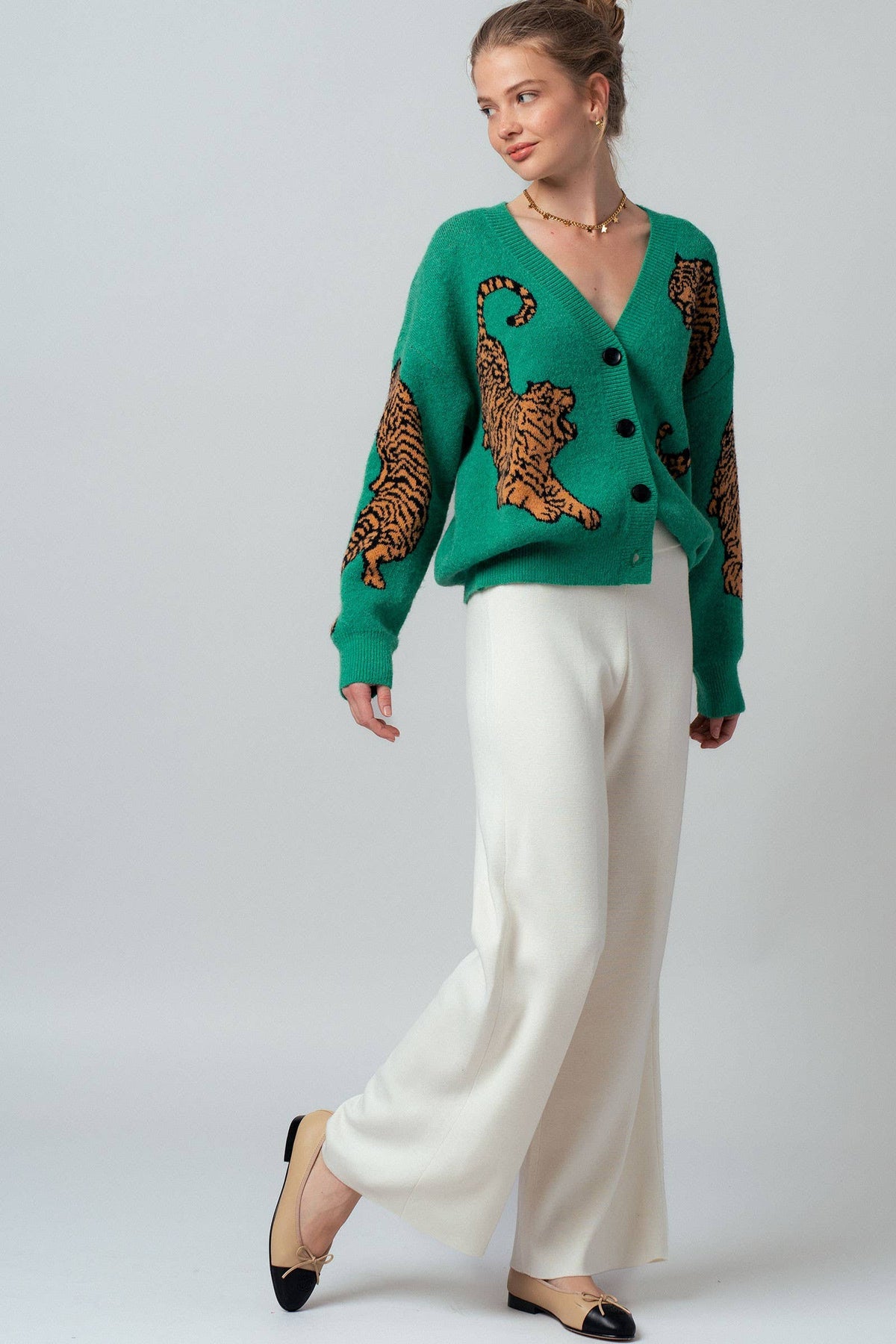 Tami Tiger Cardigan