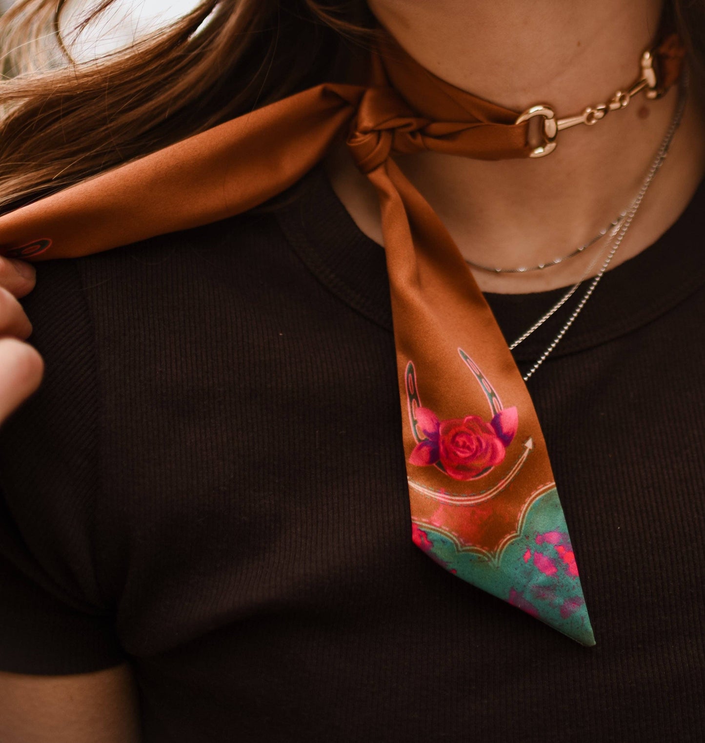 Snaffle Bit Scarf Slide
