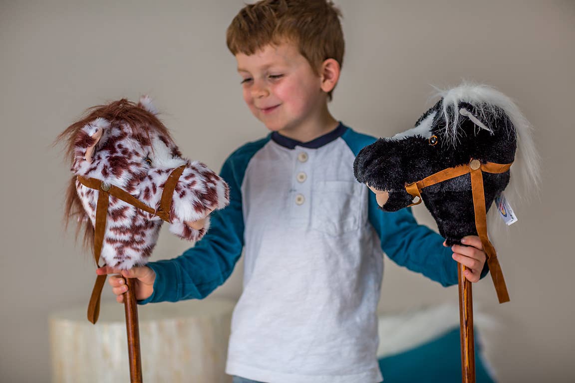 Blackie Stick Horse