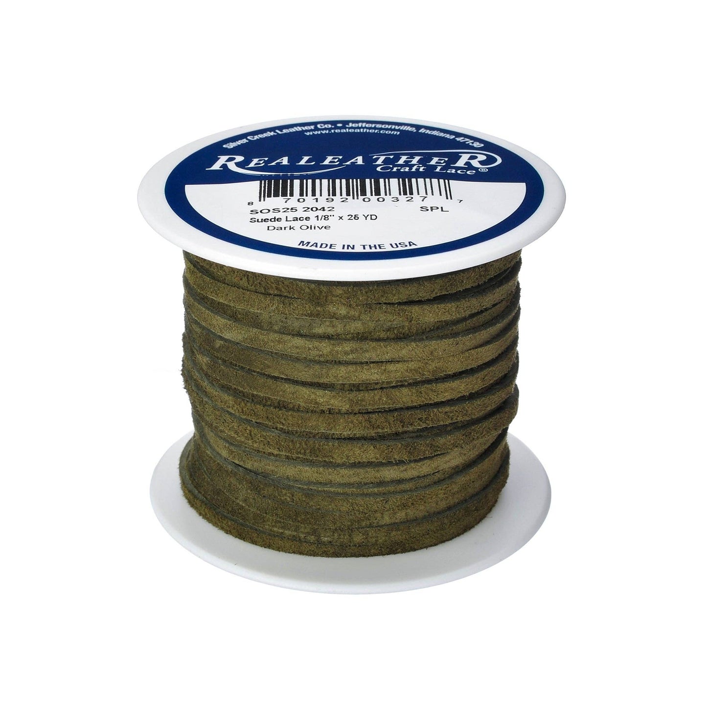 Suede Lace Spool, 1/8" x 25 yds Jewelry Apparel Fringe