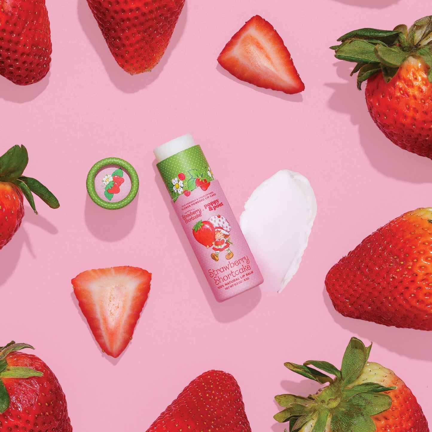 Lip Balm, Strawberry Shortcake