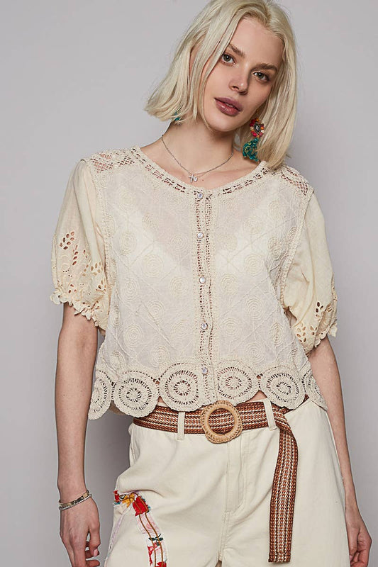The Aurelia Crochet Top