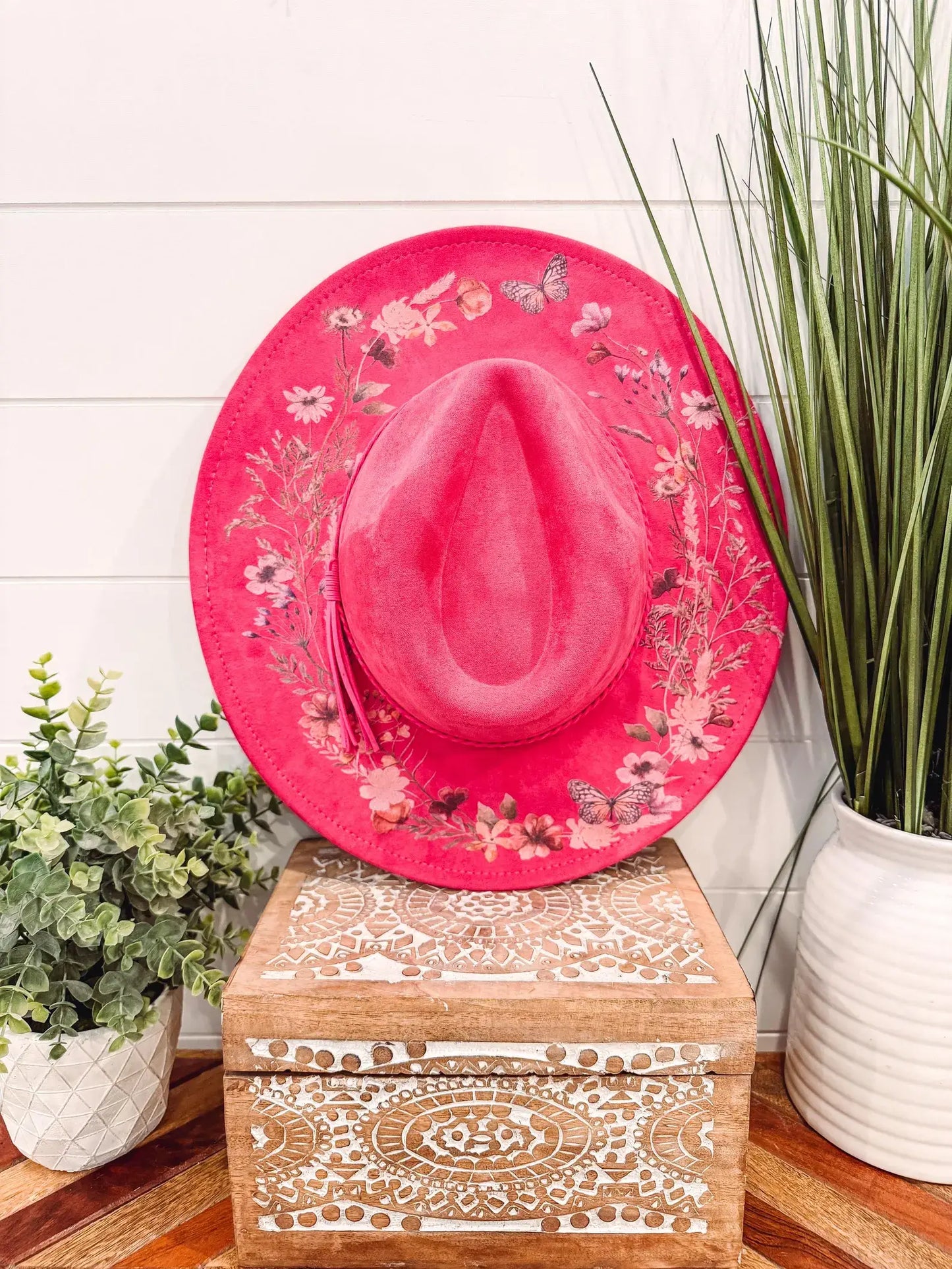 Upper floral Hat