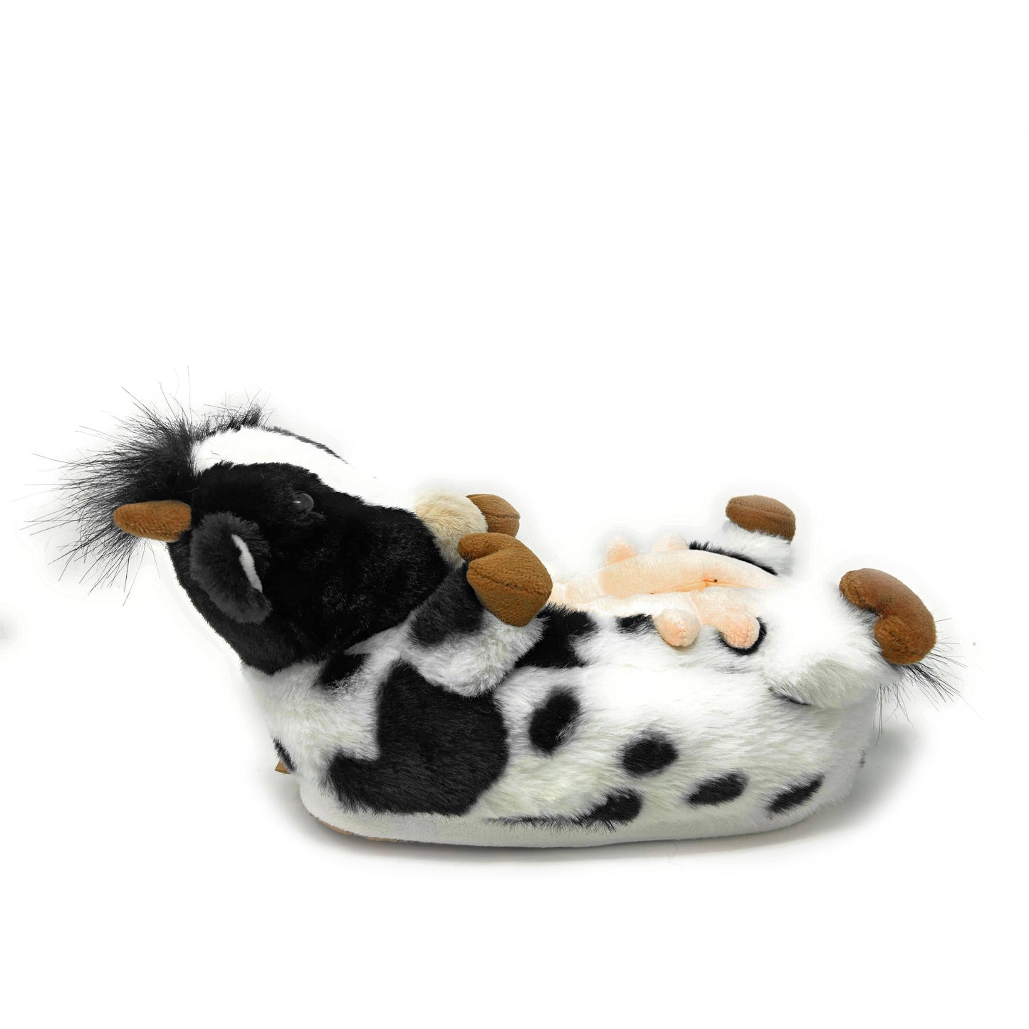 Howdy Cow | Kid's Funny Animal Plush Non-Slip Slippers