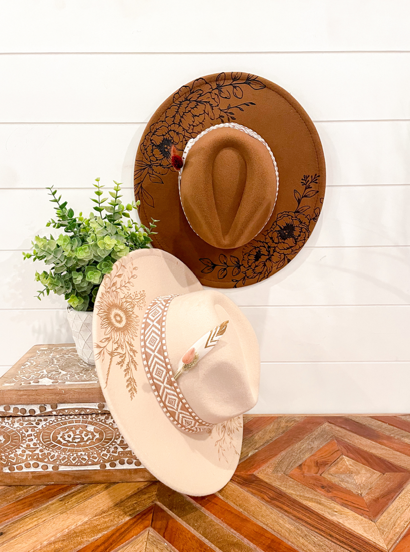 Southwest floral Hat
