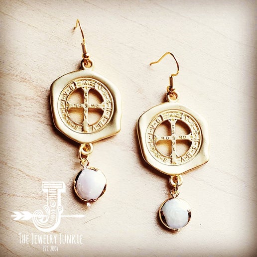 Baltic Medallion Earrings